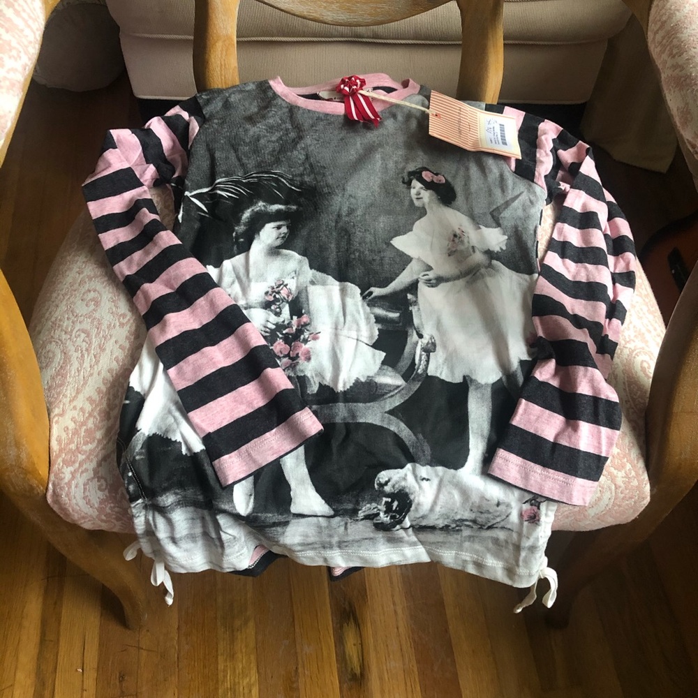 Paper Wings Tee Vintage Ballerina 12 yrs